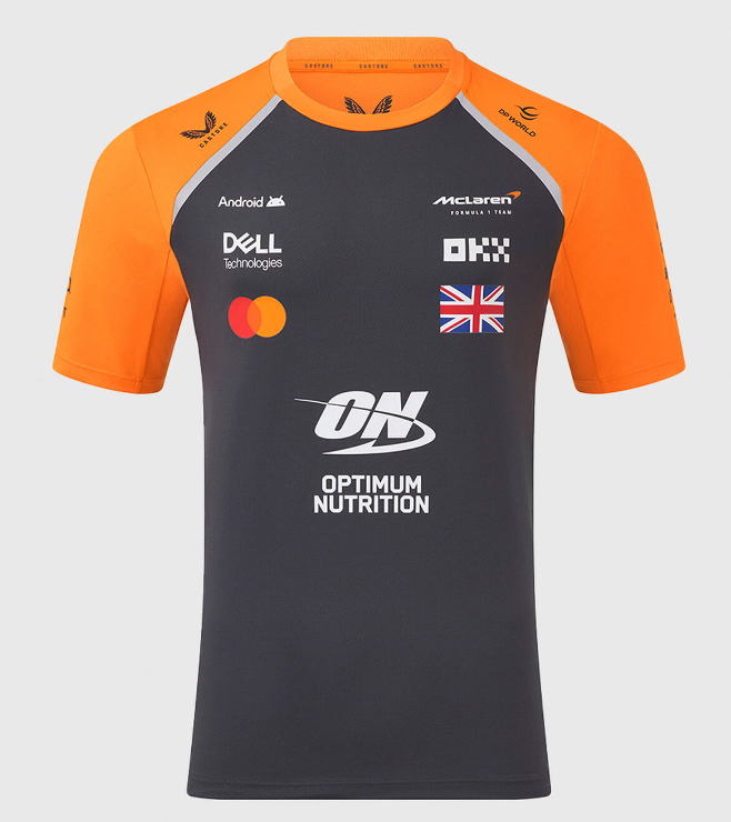 CAMISETA MCLAREN TEAM 2025 NORRIS