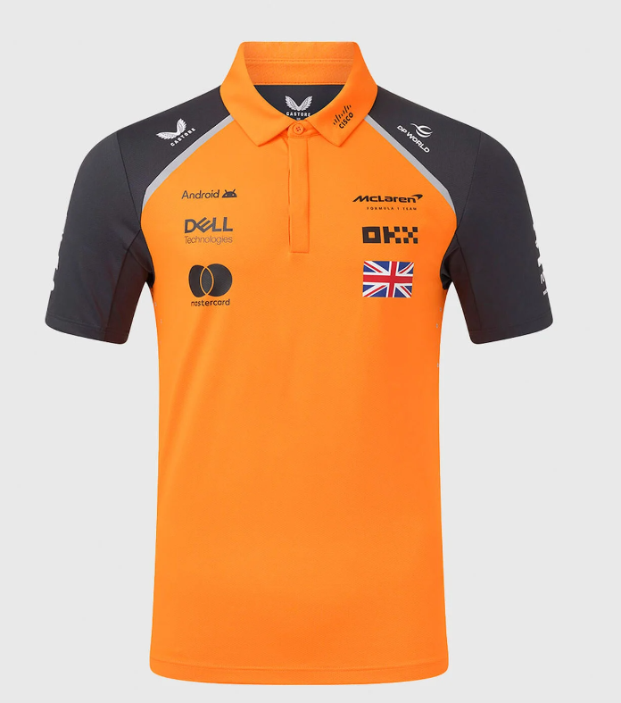 CAMISA MCLAREN POLO NORRIS 2025
