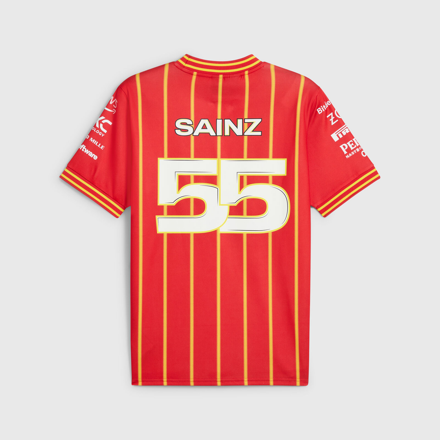 CAMISA SCUDERIA FERRARI TEAM SOCCER SAINZ