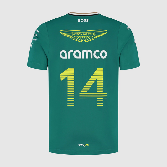 CAMISETA ASTON MARTIN TEAM ALONSO 2025