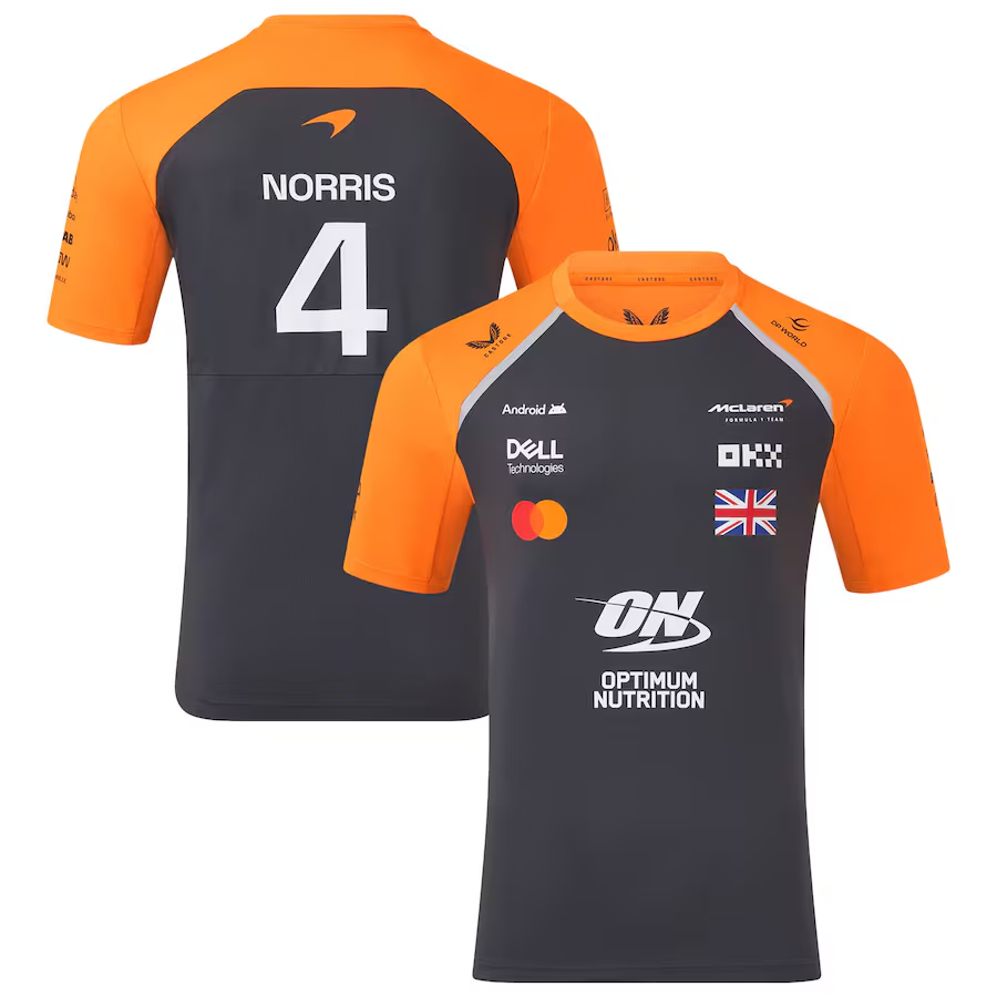 CAMISETA MCLAREN TEAM 2025 NORRIS