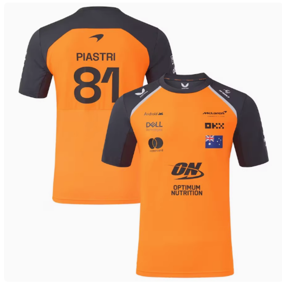 CAMISETA MCLAREN TEAM 2025 PIASTRI