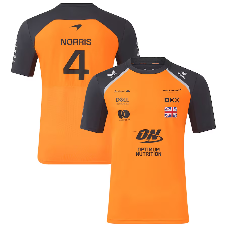 CAMISETA MCLAREN TEAM 2025 NORRIS