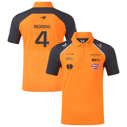 CAMISA MCLAREN POLO NORRIS 2025