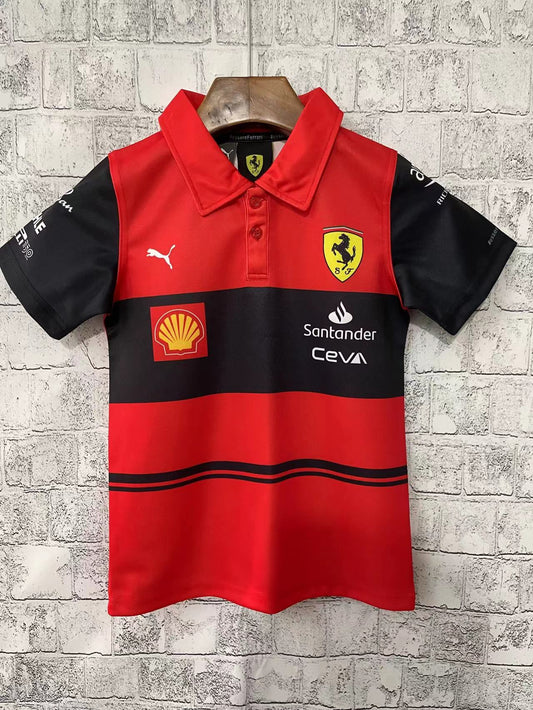 CAMISETA FERRARI TEAM INFANTIL POLO