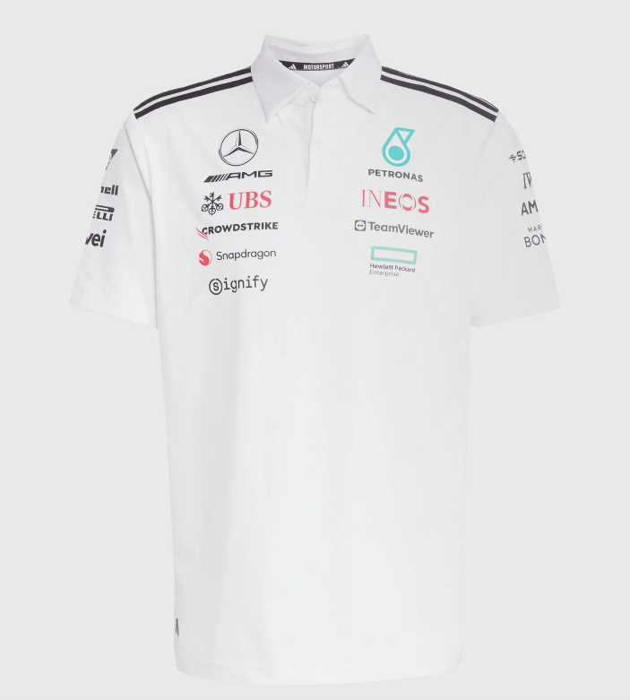 CAMISETA MERCEDES TEAM POLO 2025