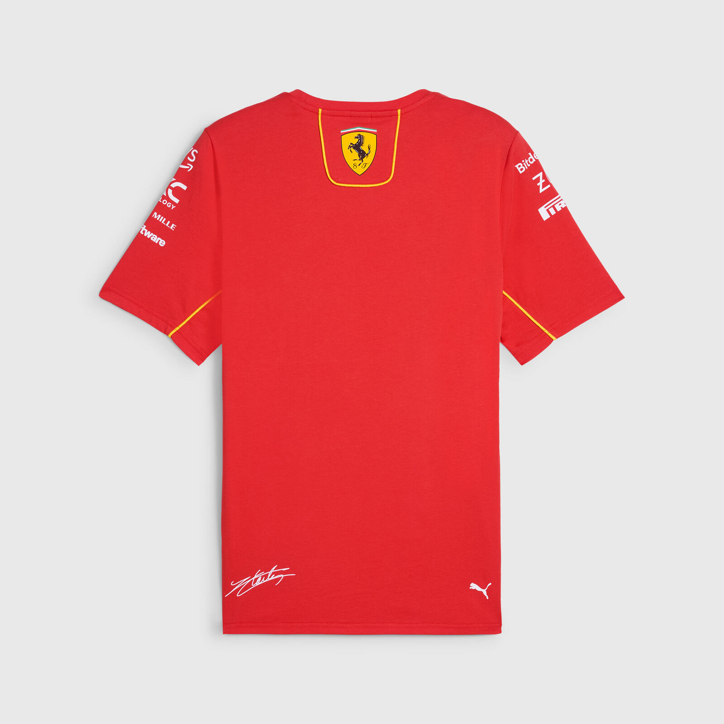 CAMISA SCUDERIA FERRARI TEAM SOCCER LECLERC